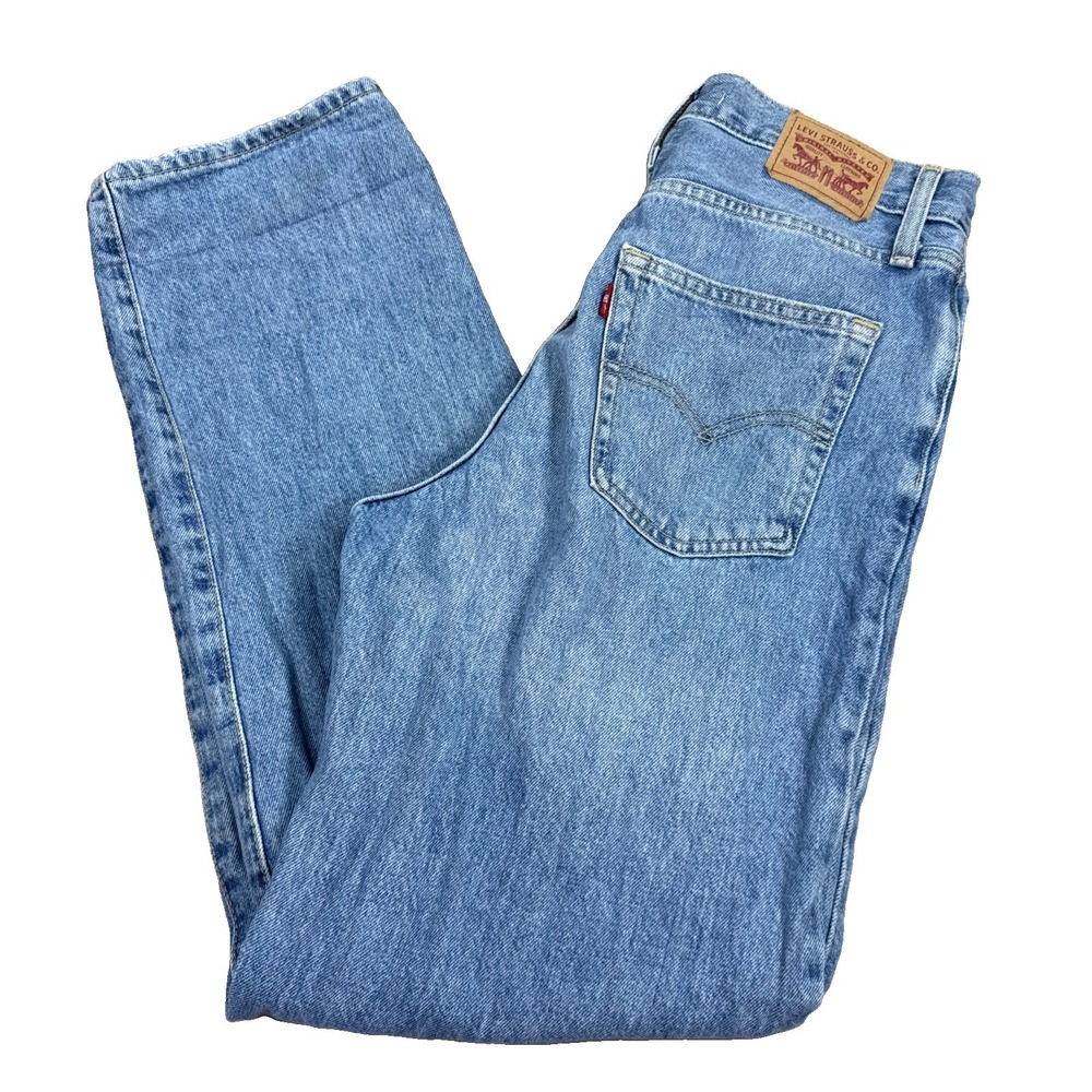 Levi's Jeans 94 Baggy Womens 28 Blue Denim Straight Leg Relaxed 90's Y2K